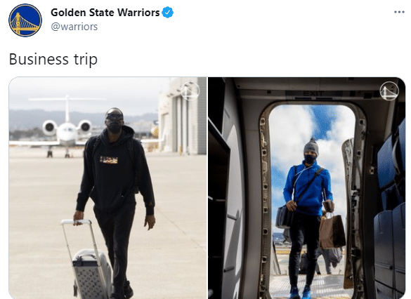 勇士飞往洛杉矶！汤神随队库里抢镜，他能破对阵湖人77中16魔咒？