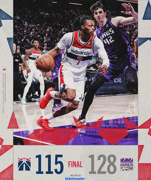 01月17日 NBA常规赛 奇才vs国王 全场录像及集锦