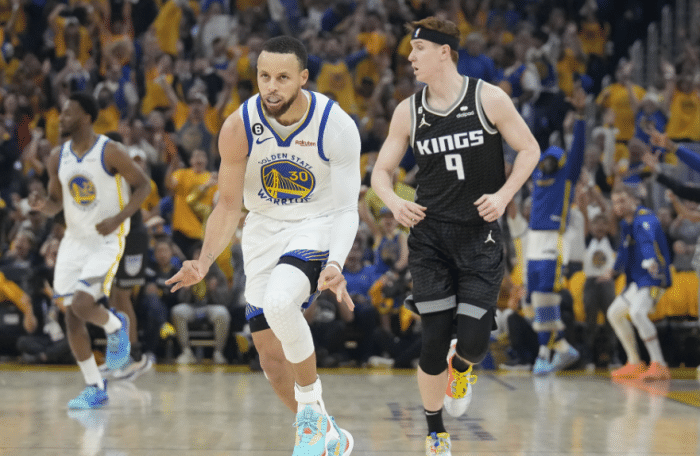 库里正式回应暂停失误！险胜后与格林撞胸庆祝 希望拿下G5夺赛点