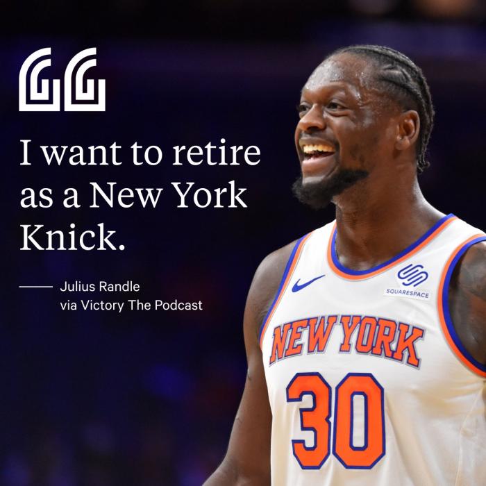 表忠心！26岁兰德尔想提前续约，正式表态：我想以尼克斯球员身份退役